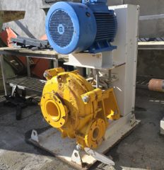 pompa per acqua con motore